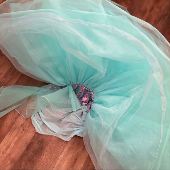Revolution Ballet Blue Purple Sequin Dance Ballet Costume Mesh size LA RC24558 - Picture 8 of 17